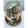 Image 4 : Christmas Toy Shop Musical Snow Globe and Lighted Tinsel Basket Decorations