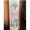 Image 2 : Wooden CD Tower with Hand Painted Landscape and CD Collection