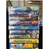 Image 3 : 20 Disney and Family VHS Tapes with Stand