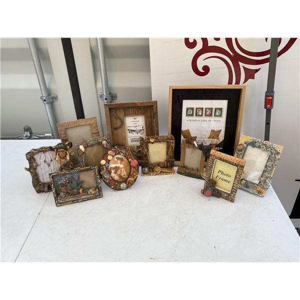 Decorative Photo Frames – Lot of 10