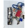 Image 11 : Lot: Watches, Jewelry, Figurines, Coffee Grinder, And Collectibles