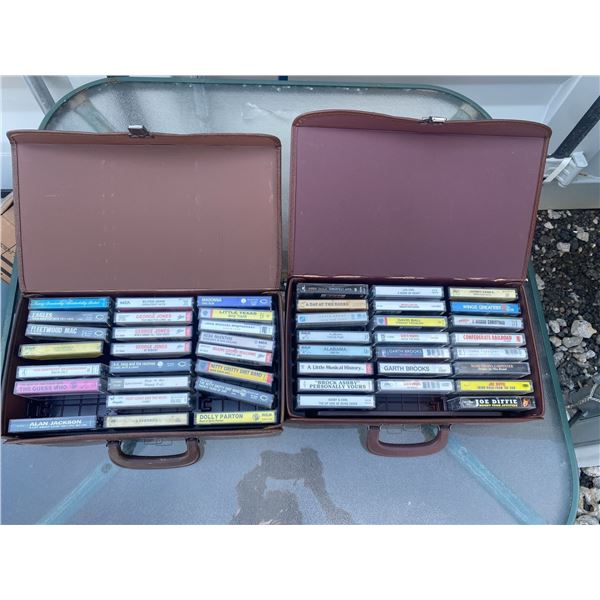 Music Cassettes in Cases