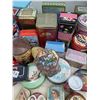 Image 5 : 40+ Assorted Advertising and Commemorative Tins