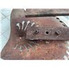 Image 3 : Tractor Seat, Metal Chain with Hook, and Pail of Hardware