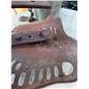 Image 5 : Tractor Seat, Metal Chain with Hook, and Pail of Hardware