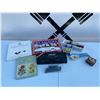 Image 1 : Board Games, Poker Set, Ceramic Spoon Rest and Trinket Box Lot
