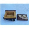Image 6 : Board Games, Poker Set, Ceramic Spoon Rest and Trinket Box Lot