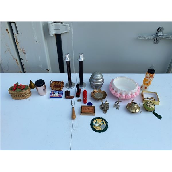 Decorative Collectibles and Trinkets Lot