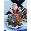 Image 5 : Christmas Figurines, Candleholders, and Ornaments Lot