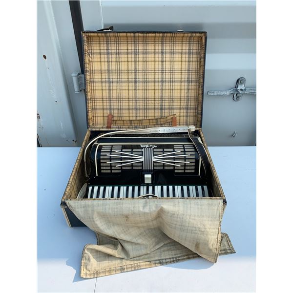 Hagstrom Accordion with Case and Straps