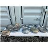 Image 1 : Vintage Car Hubcaps and Wheel Covers, 11 Pieces