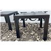 Image 13 : IKEA LACK Set: (2) Side Tables & 3-Drawer Chest, Black Finish