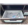 Image 13 : Three Black IKEA Storage Units, Various Sizes