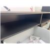 Image 15 : Three Black IKEA Storage Units, Various Sizes