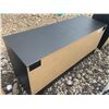Image 17 : Three Black IKEA Storage Units, Various Sizes