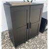 Image 2 : Three Black IKEA Storage Units, Various Sizes