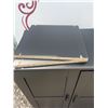 Image 4 : Three Black IKEA Storage Units, Various Sizes