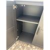 Image 5 : Three Black IKEA Storage Units, Various Sizes