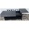 Image 1 : Lift-Top Black Storage Coffee Table, 20” x 37” x 19.5”