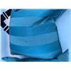 Image 3 : Five Couch Pillows in Blue and Grey