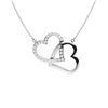 Image 1 : Gold & White Diamonds 2 Cts Necklace - E/VVS