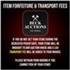 Image 1 : Item Forfeiture & Transport Delivery Fees & Conditions