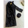 Image 2 : Luxury Midnight Mink Outerwear Collection Fedora & Trench (M-L)