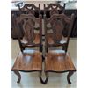Image 15 : Vintage Fir Dining Table with Removable Leaf and Four Chairs