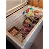 Image 4 : Admiral Chest Freezer with Food Contents
