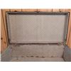 Image 13 : Metal Marine Strongbox Trunk with Brass Hardware