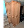 Image 3 : Tall Solid Wood Double Cabinet