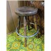 Image 2 : Wooden Bar Stools with Metal Footrest, Made in Yugoslavia