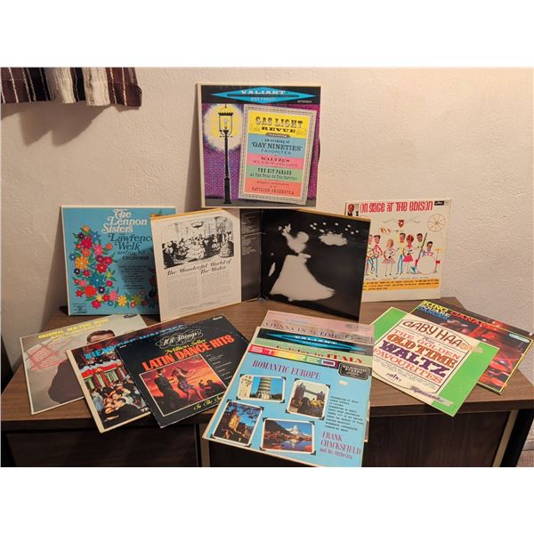 12 Vintage Vinyl LP Records Various Genres