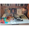 Image 1 : 10 Assorted Vinyl LP Records – Country, Pop, Sports