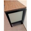 Image 6 : Wood-Laminate Storage Cabinet with Sliding Doors and Drawers