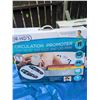 Image 2 : Dr. Ho's Circulation Promoter and HoMedics Bubble Bliss Massaging Foot Spa
