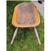 Image 1 : Steel Wheelbarrow with Wooden Handles and Pneumatic Tire