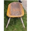 Image 2 : Steel Wheelbarrow with Wooden Handles and Pneumatic Tire