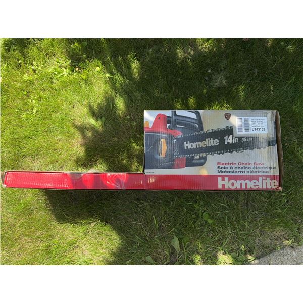 Homelite 14-Inch Electric Chain Saw UT43102 with Original Box