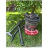 Image 4 : Cleaning Equipment Lot: Craftsman 60L Shop Vac, Spin Mop, Brooms, Squeegee
