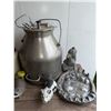 Image 4 : Rustic Decorative Items and Two Wooden Basket Planters