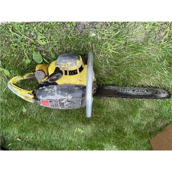 McCulloch Chainsaw Model 1-62A Gas Powered