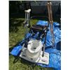 Image 1 : Mobility Aid Bundle: Rollator, Raised Toilet Seat, Crutches, and Cushions