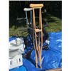 Image 4 : Mobility Aid Bundle: Rollator, Raised Toilet Seat, Crutches, and Cushions