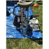 Image 6 : Mobility Aid Bundle: Rollator, Raised Toilet Seat, Crutches, and Cushions