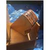 Image 6 : Wood Bread Box with Roll-Top and Knife Block Shelf Unit