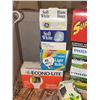 Image 5 : Bulk Lot Household Light Bulbs and Plastic Hangers