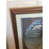 Image 4 : Framed Snowy Owl and Birds Winter Scene Print