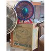 Image 3 : Air Treatment and Fan Lot: Air-O-Swiss Humidifier, Claritin Filter, Desk Fans