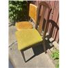 Image 8 : 3 Mixed Vintage Chairs—2 Metal Frame, 1 Wood Frames